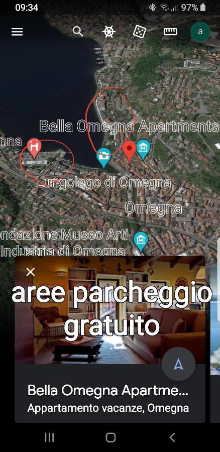Bella Omegna Apartments Екстер'єр фото